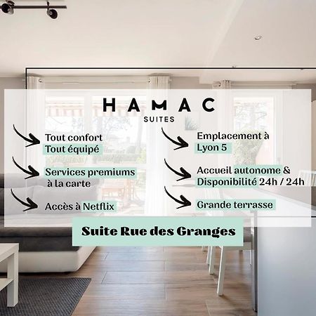 Suite Granges En Rez-De-Jardin Pour 4 Voyageurs Lione Esterno foto