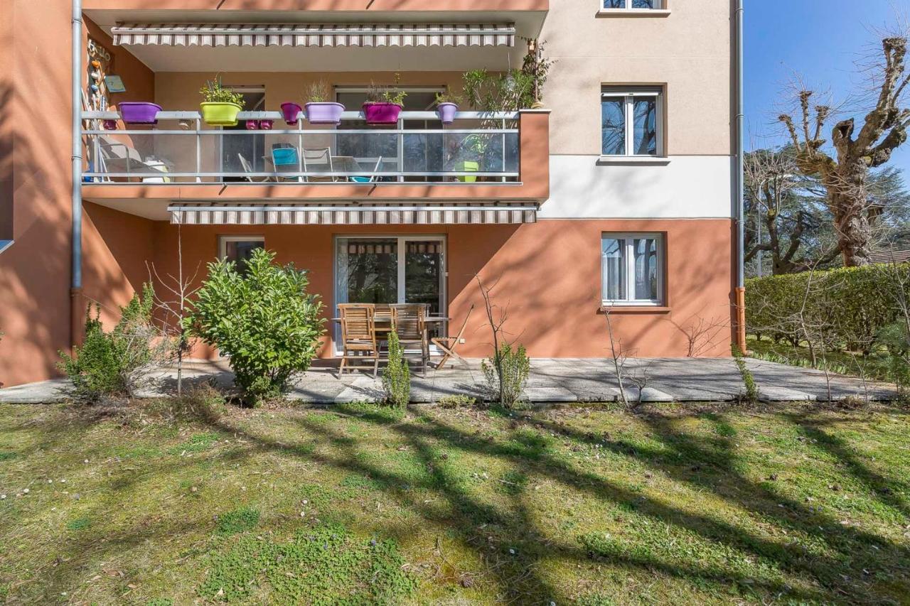 Suite Granges En Rez-De-Jardin Pour 4 Voyageurs Lione Esterno foto